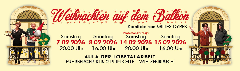 Karten vorbestellen: Weihnachten auf dem Balkon